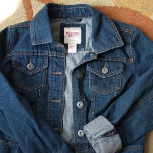 Mossimo cropped jean jacket